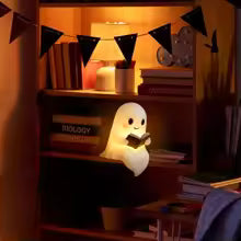 Ghost Bookshelf Lantern