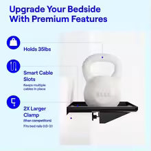 Floating Shelf with Wireless Charger