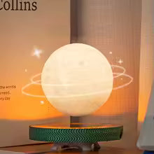 Magnetic Levitating Moon Lamp