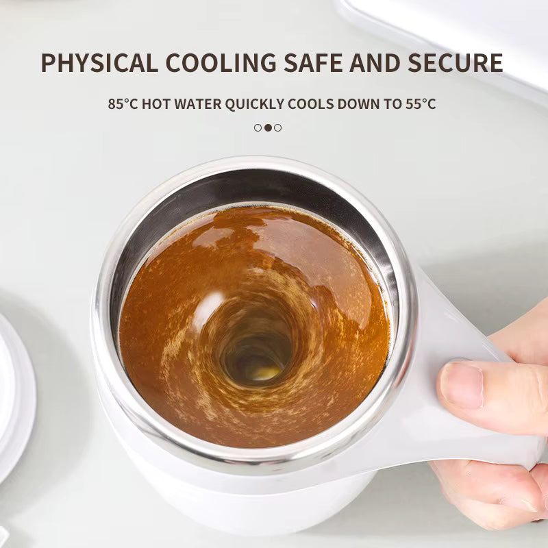Self-Stirring Magnetic Mug