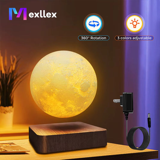 Magnetic Levitating Moon Lamp