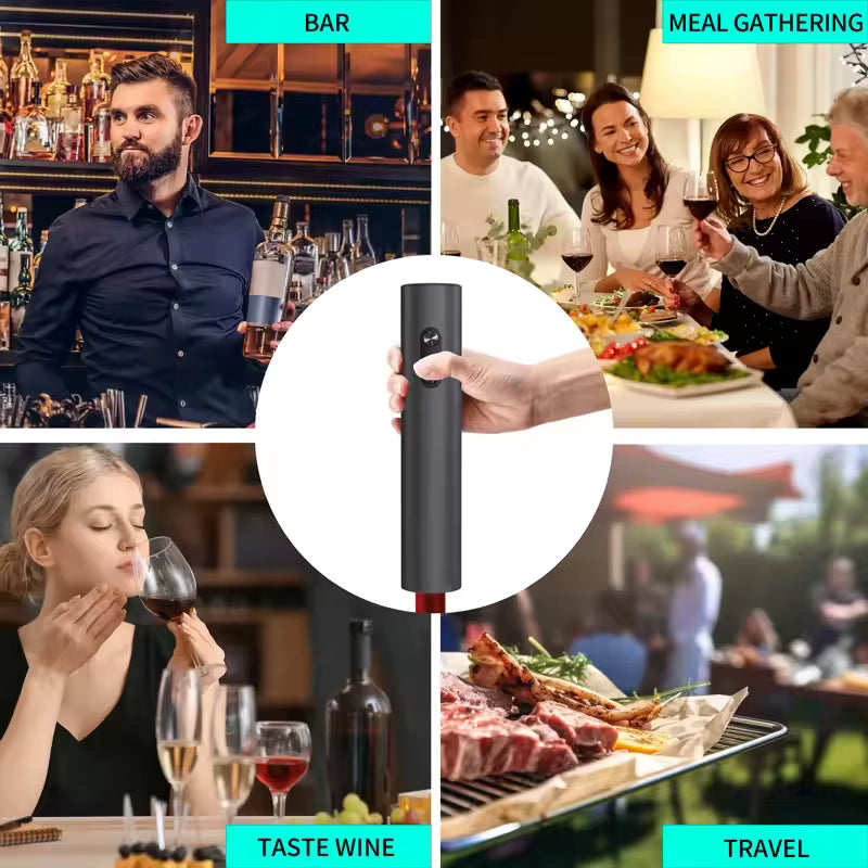 Electric Wine Opener Set
